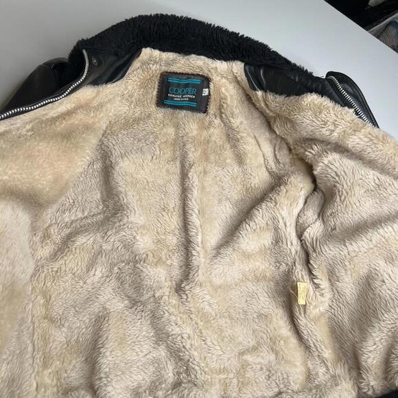 Vintage A-2 Cooper Leather Flight Jacket – Men’s Size 42 – Made in USA - Picture 7 of 13